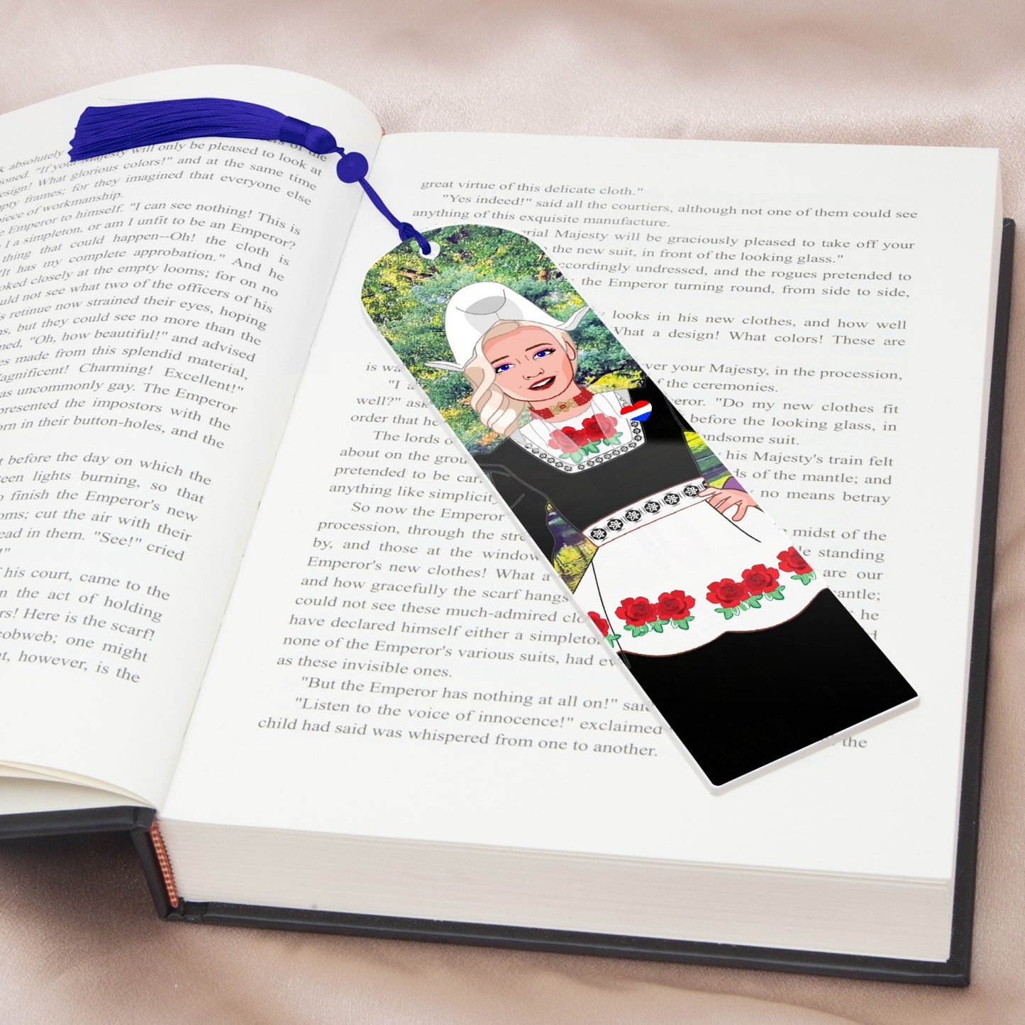 Acrylic Bookmark - Semicircle GLOBAL FREEDOM UNITED© NETHERLAND GIRLD
