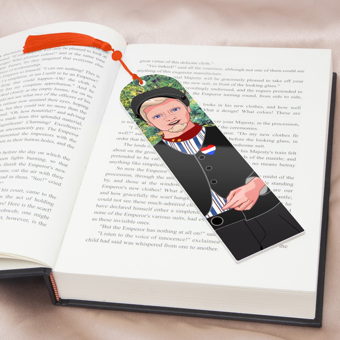 Acrylic Bookmark - Semicircle GLOBAL FREEDOM UNITED© NETHERLAND BOY