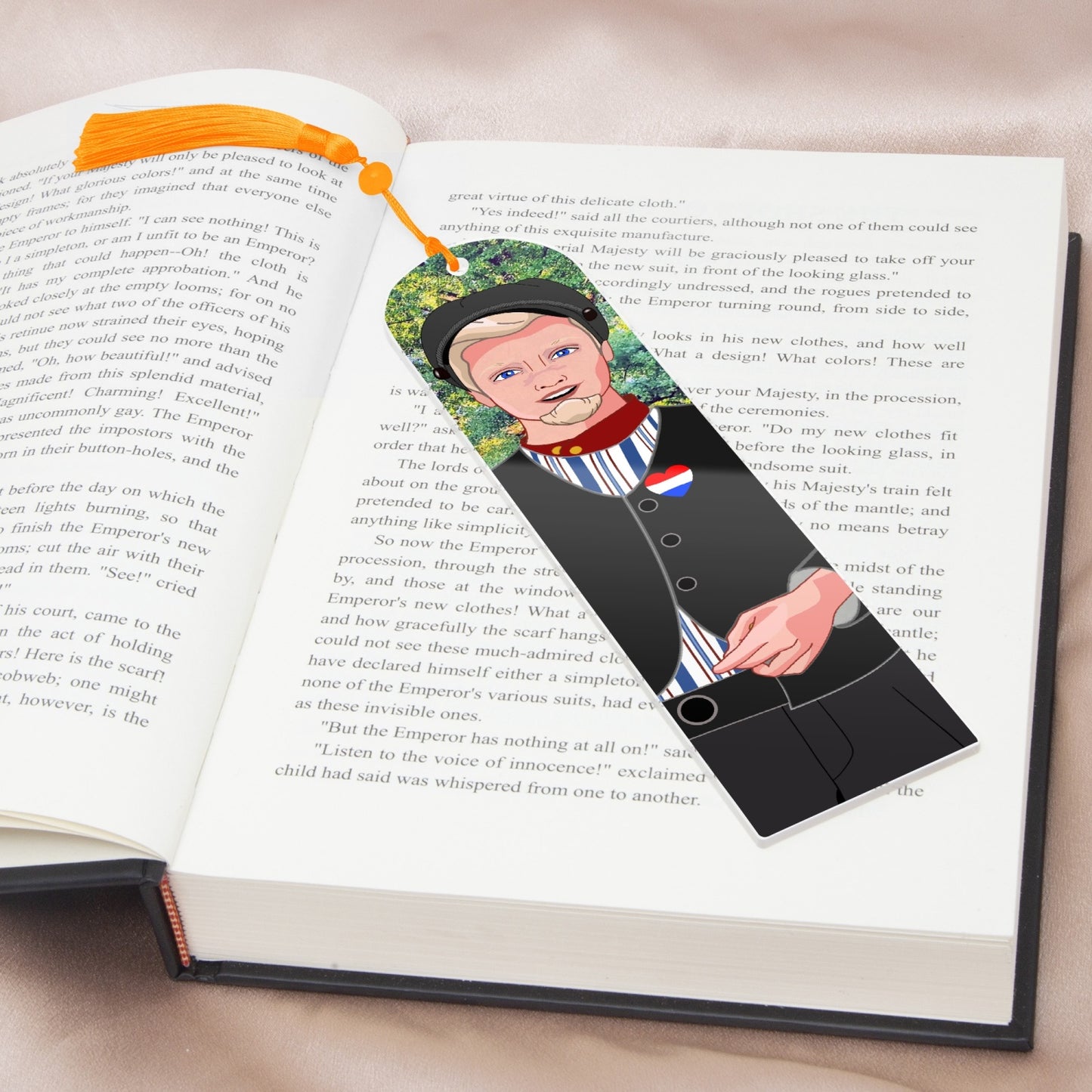 Acrylic Bookmark - Semicircle GLOBAL FREEDOM UNITED© NETHERLAND BOY