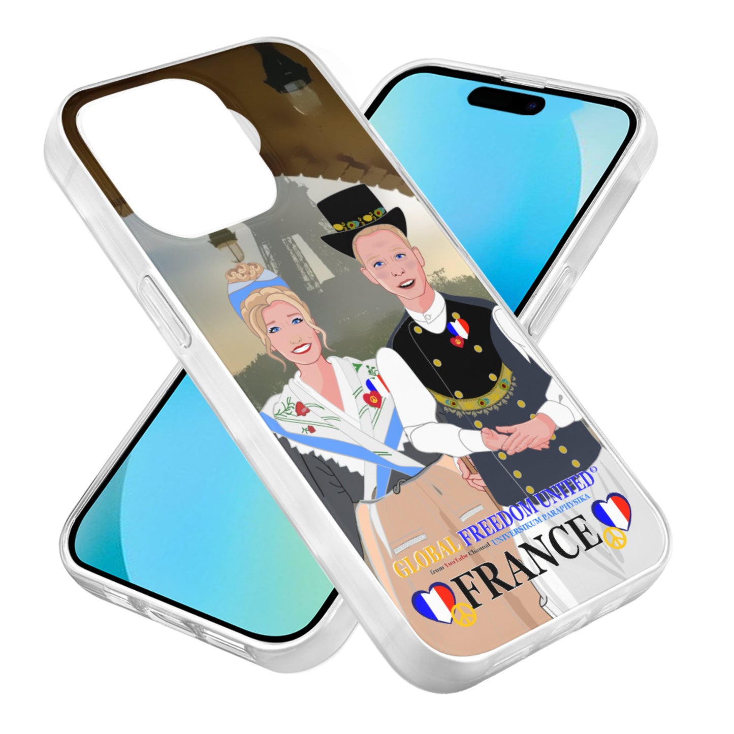 Phone Case GLOBAL FREEDOM UNITED© Couple French