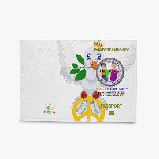Passport Cover GLOBAL FREEDOM UNITED© MEN AFGHANISTAN & USA