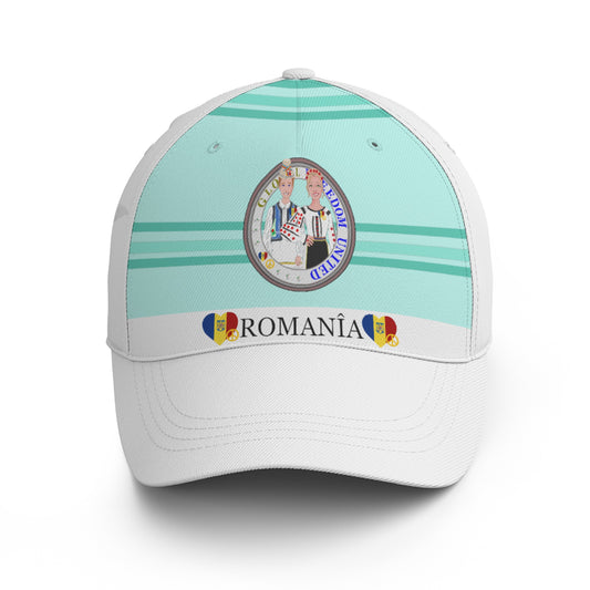 Basketball Cap GLOBAL FREEDOM UNITED© Couple Romania Light Green