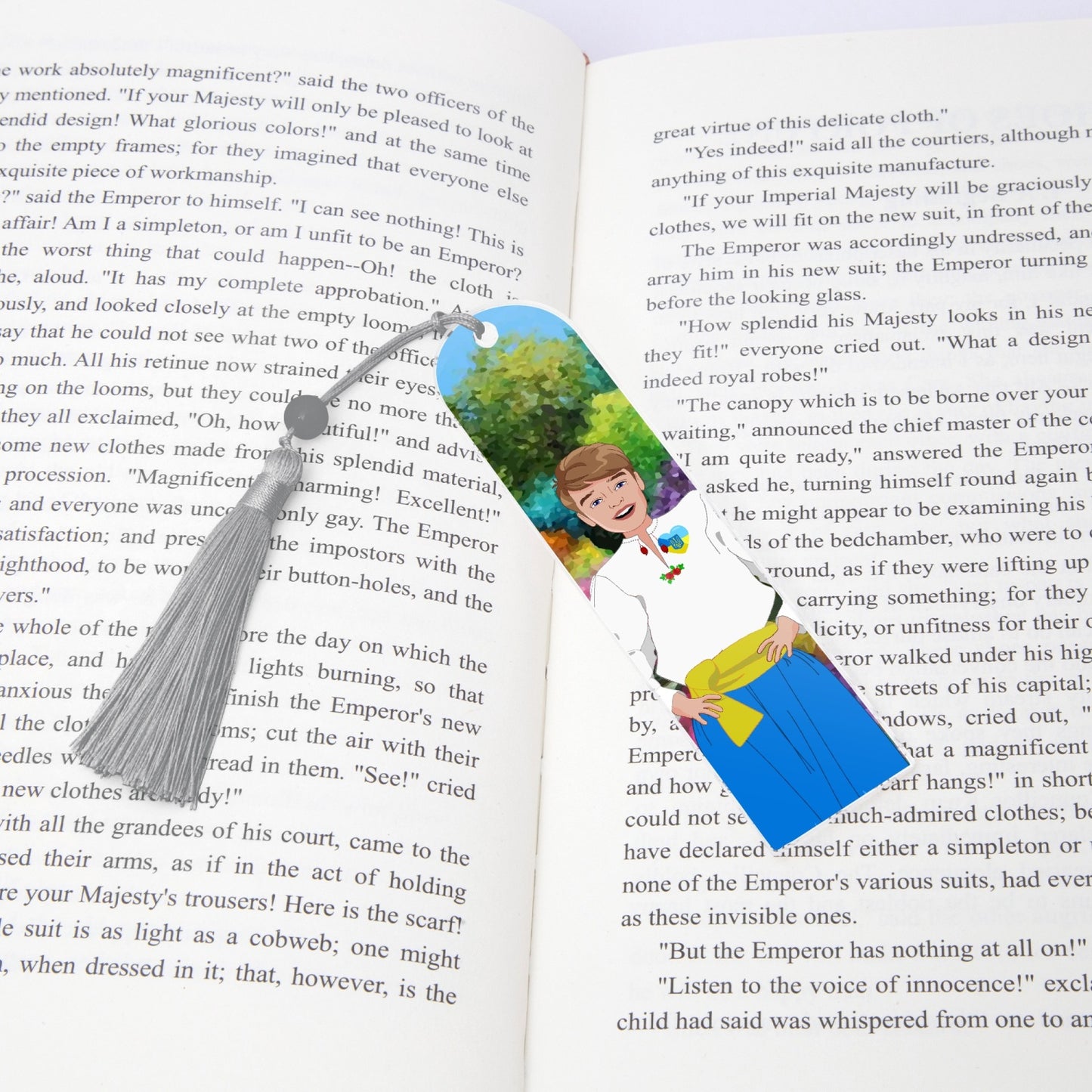 Acrylic Bookmark - Semicircle GLOBAL FREEDOM UNITED© UKRAIN BOY