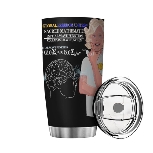 Tumbler Global Freedom United© Sacred Mathematics Wave Function