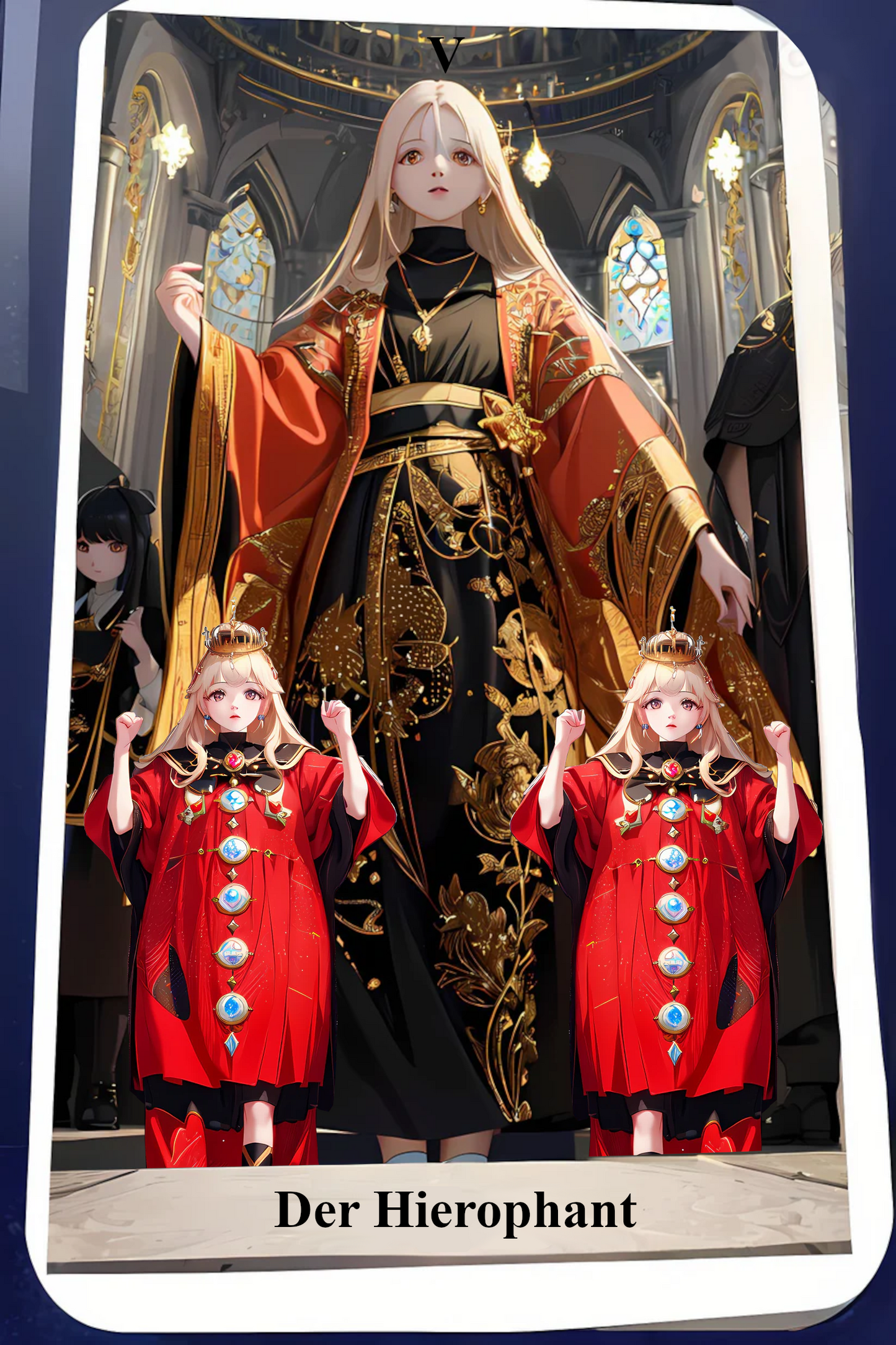 Tarotkarten Anime Große Arkanen