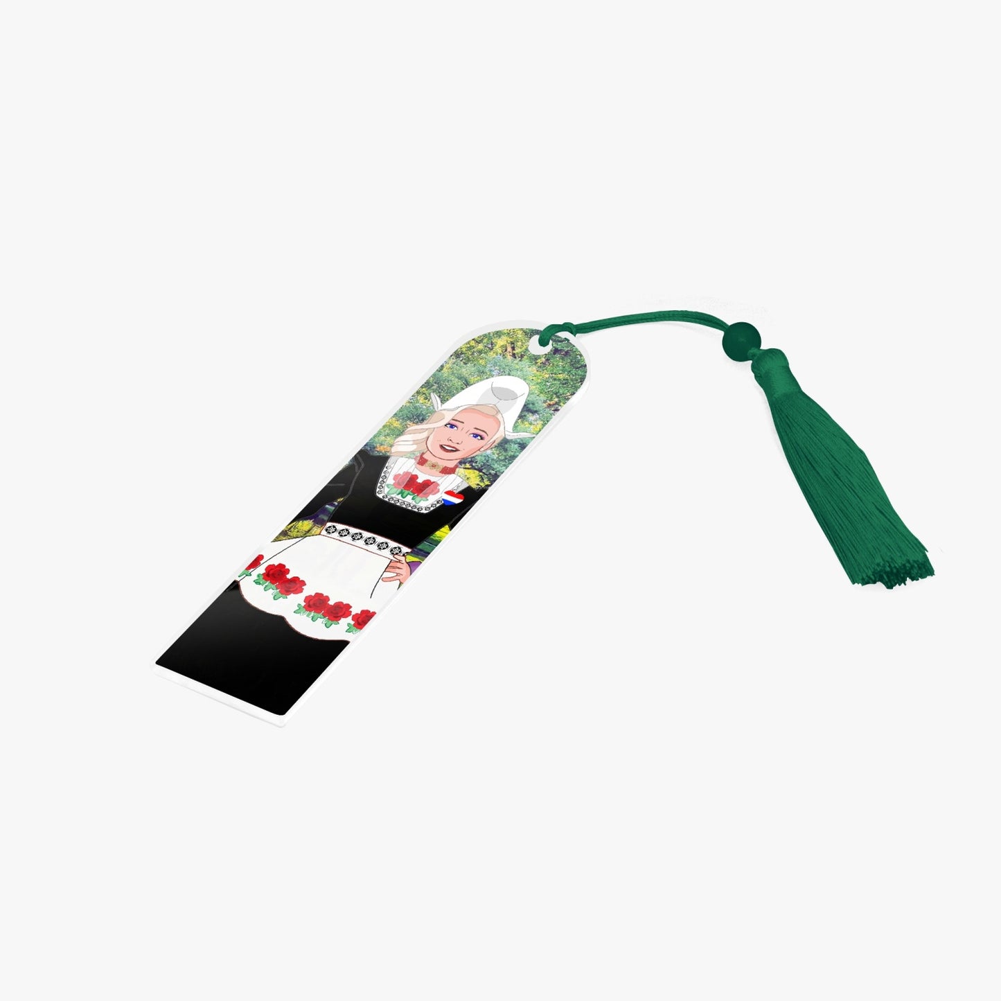 Acrylic Bookmark - Semicircle GLOBAL FREEDOM UNITED© NETHERLAND GIRLD