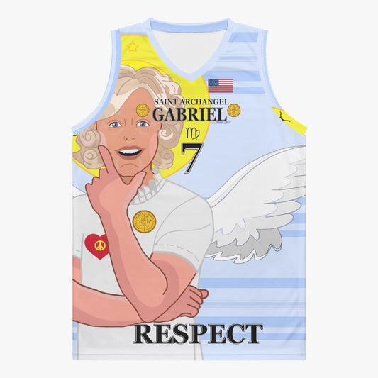 Basketball Jersey GLOBAL FREEDOM UNITED ARCHANGEL GABRIEL USA 7