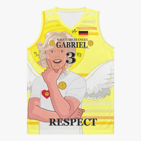 Basketball Jersey GLOBAL FREEDOM UNITED ARCHANGEL GABRIEL GERMANY 3