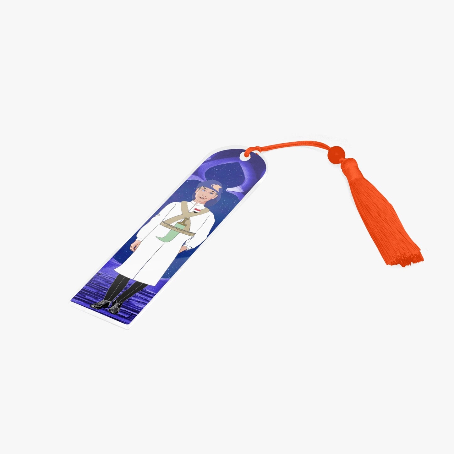 Acrylic Bookmark - Semicircle GLOBAL FREEDOM UNITED© YEMEN BOY