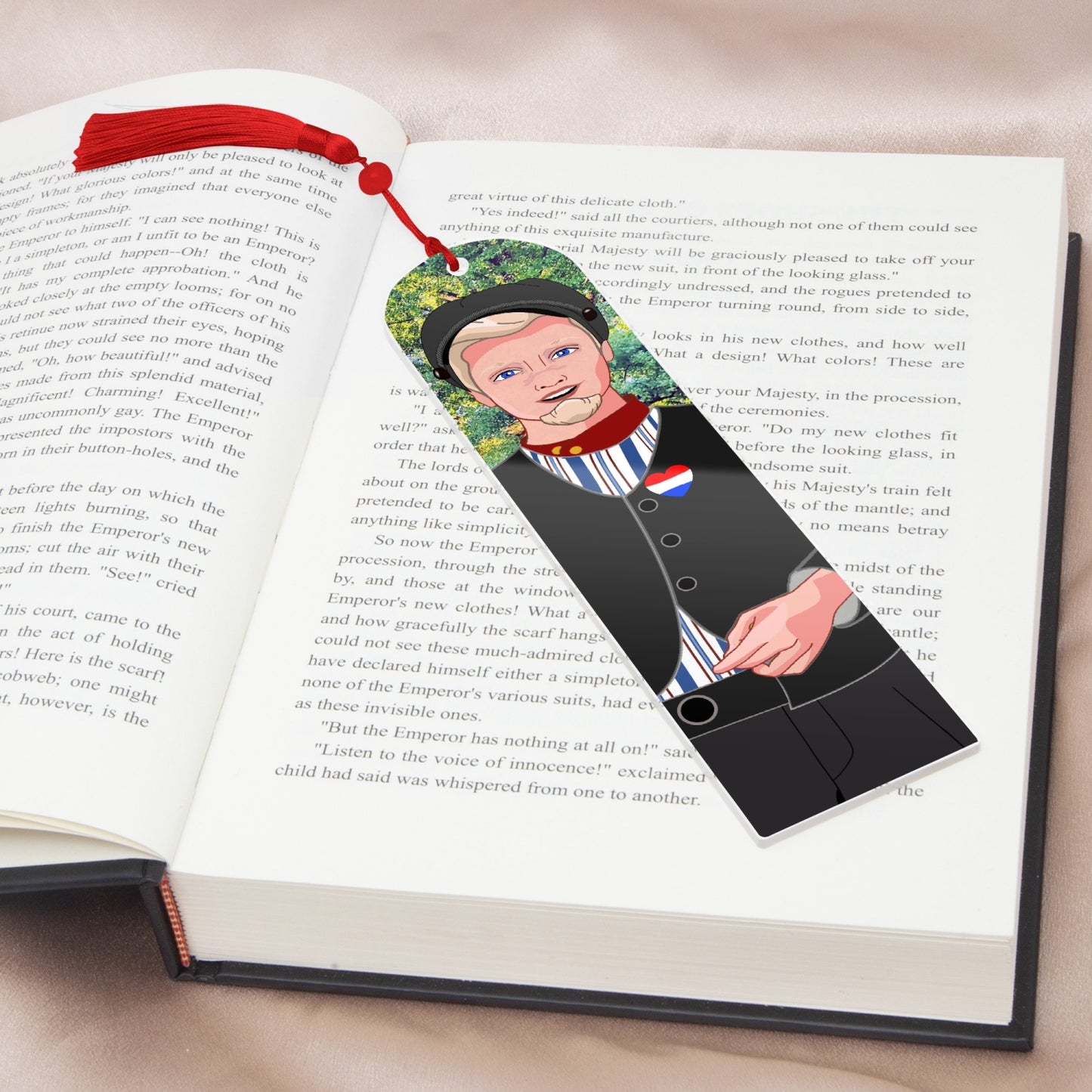 Acrylic Bookmark - Semicircle GLOBAL FREEDOM UNITED© NETHERLAND BOY