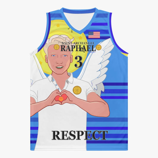 Basketball Jersey GLOBAL FREEDOM UNITED ARCHANGEL RAPHAEL USA 3