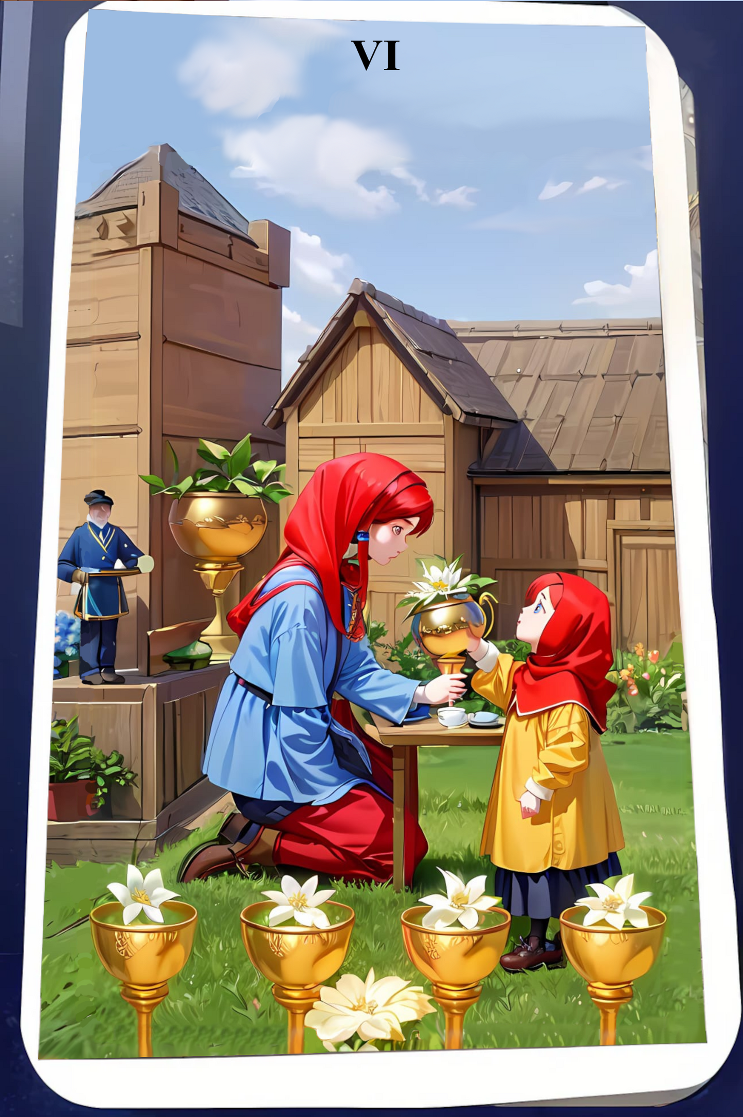 Kartendeck Tarot Anime Kelche