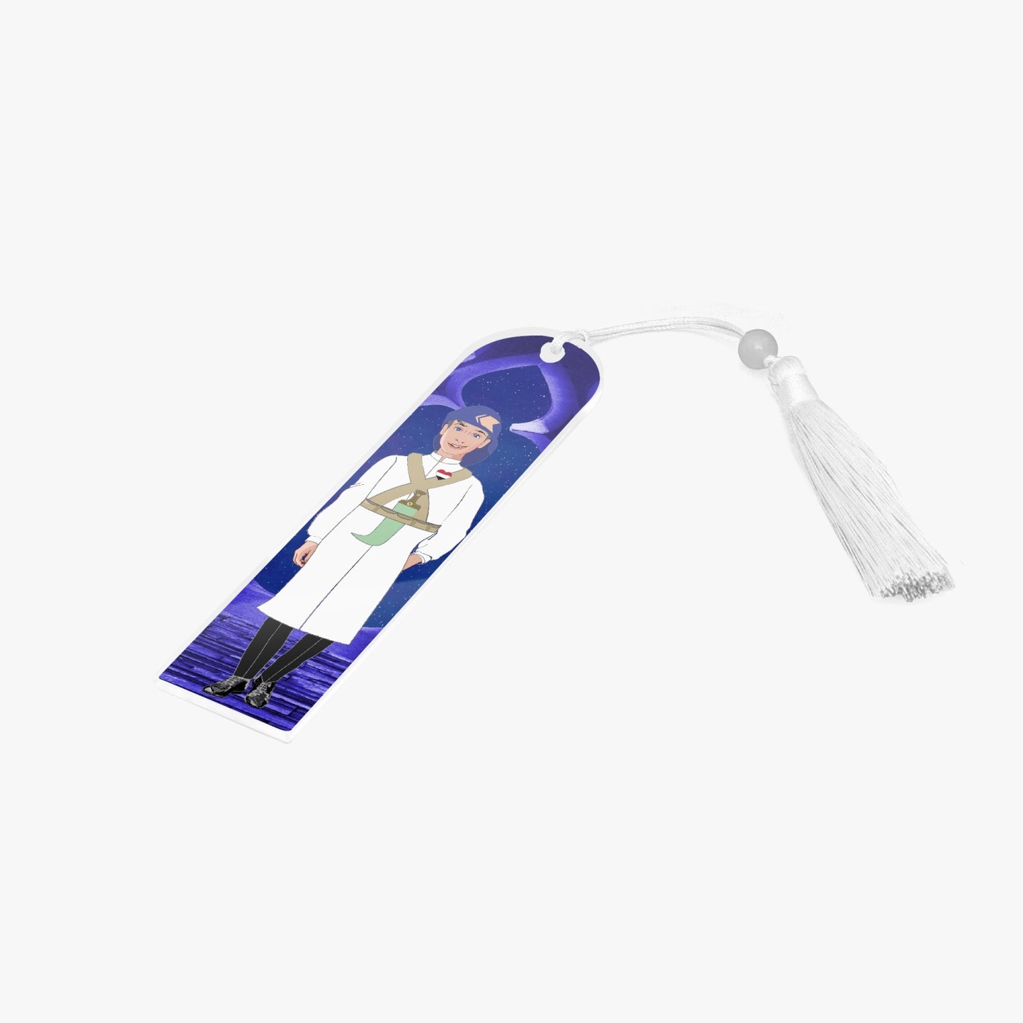 Acrylic Bookmark - Semicircle GLOBAL FREEDOM UNITED© YEMEN BOY