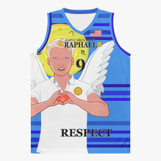Basketball Jersey GLOBAL FREEDOM UNITED ARCHANGEL RAPHAEL USA 9