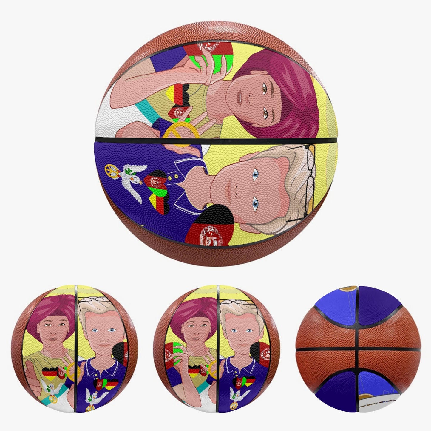 Basketball GLOBAL FREEDOM UNITED BOY AFGHANISTAN & GERMANY