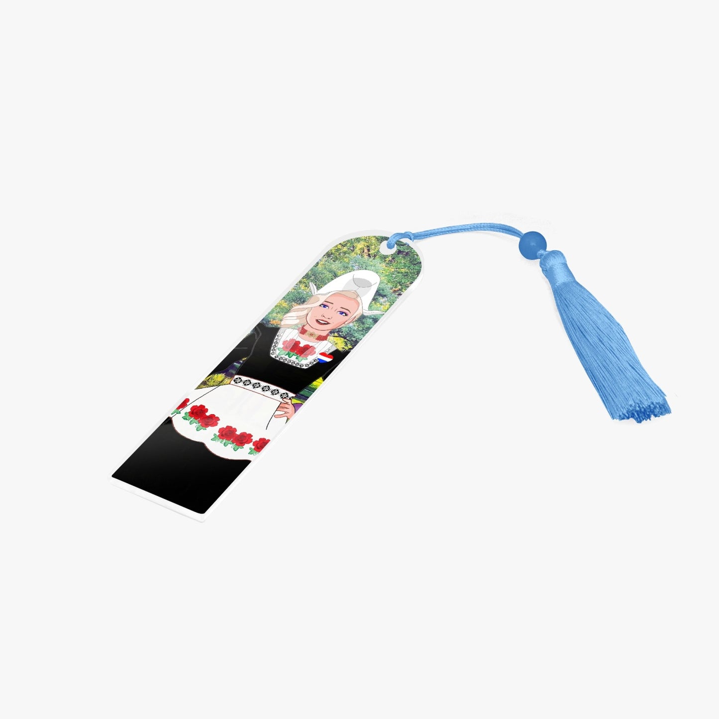 Acrylic Bookmark - Semicircle GLOBAL FREEDOM UNITED© NETHERLAND GIRLD