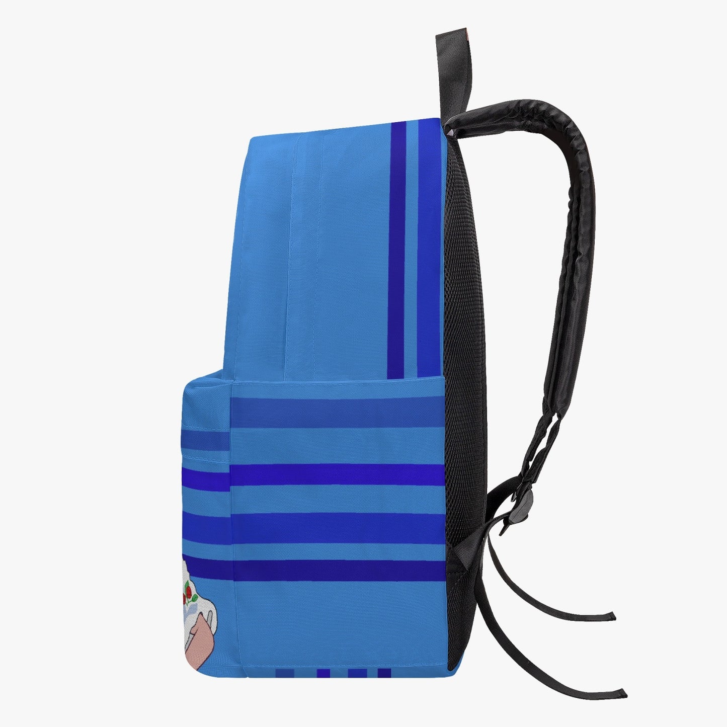 All-over-print Canvas Backpack GLOBAL FREEDOM UNITED COUPLE EDITION SERBIA DEEP BLUE