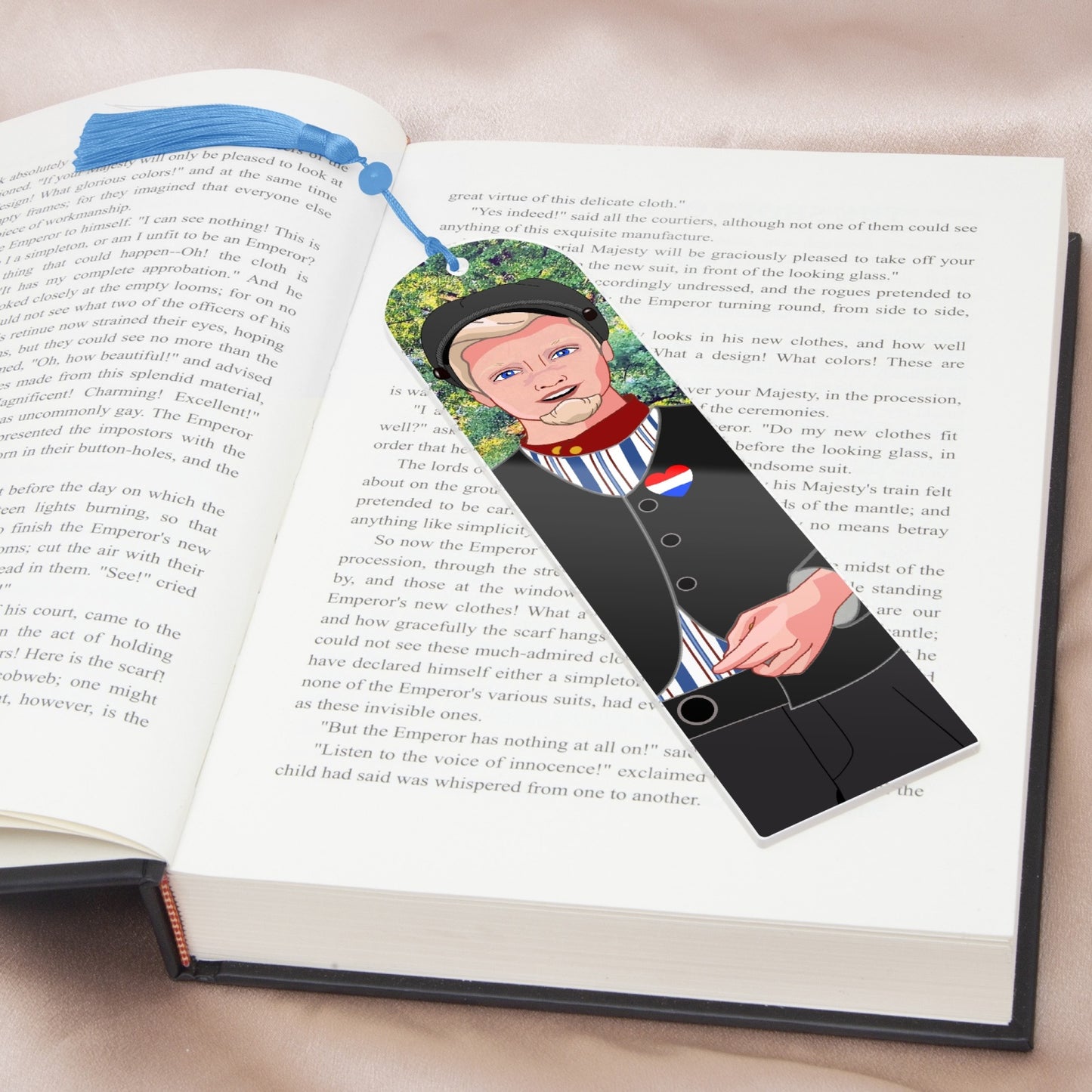 Acrylic Bookmark - Semicircle GLOBAL FREEDOM UNITED© NETHERLAND BOY