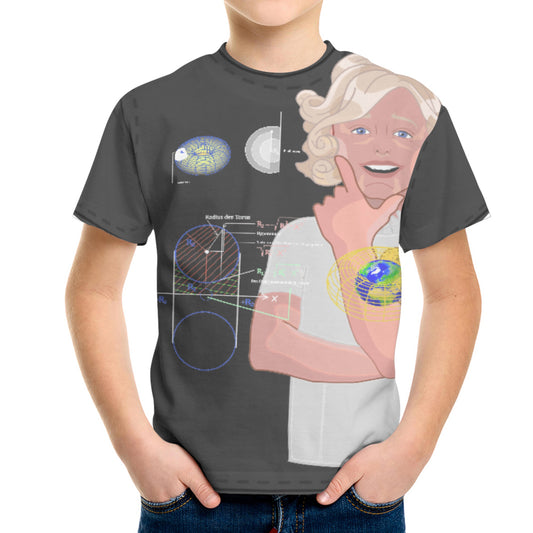 Kit´s T-shirt Global Freedom United© Sacred Mathematics Torus