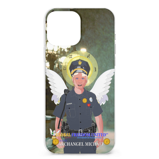 Phone Case GLOBAL FREEDOM UNITED© Archangel Michael As Policemen