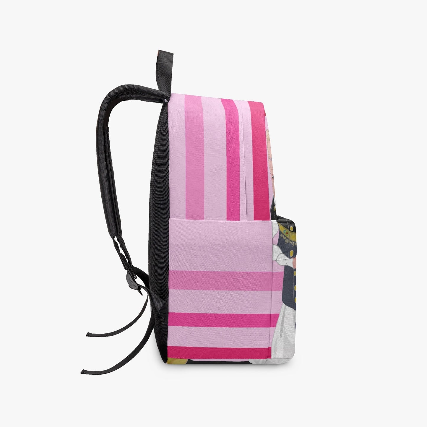 GLOBAL FREEDOM UNITED© Couple French Pink1 - All-over-print Canvas Backpack