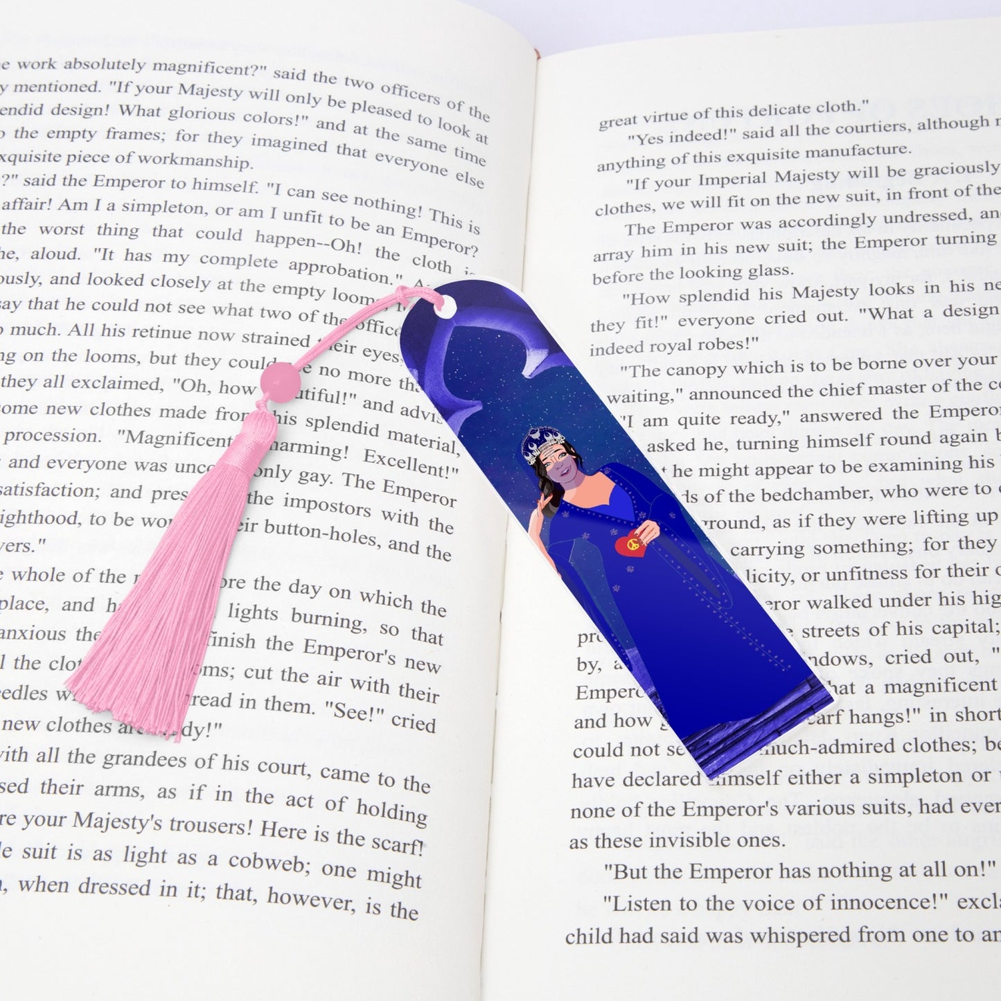 Acrylic Bookmark - Semicircle GLOBAL FREEDOM UNITED© YEMEN GIRL