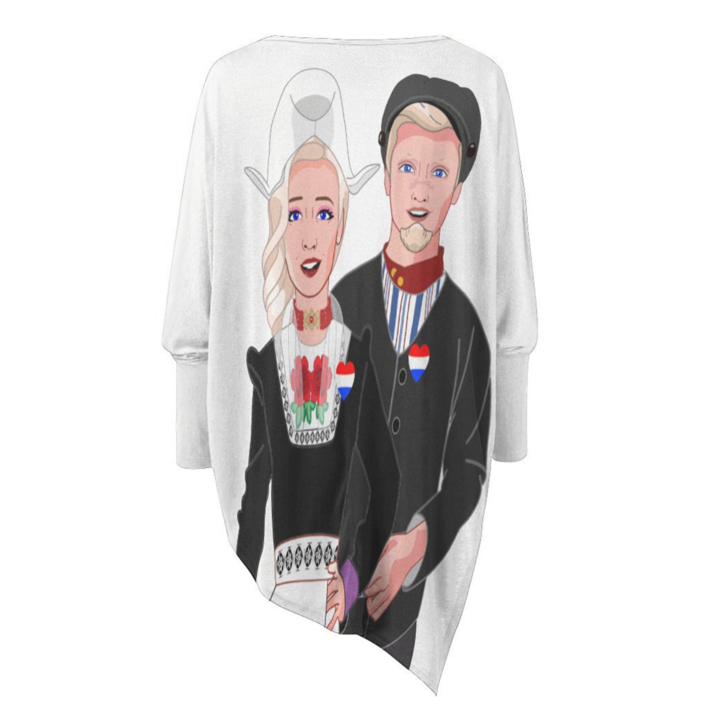 Pullover Long Sleeve T-shirt GLOBAL FREEDOM UNITED© Couple Nederland