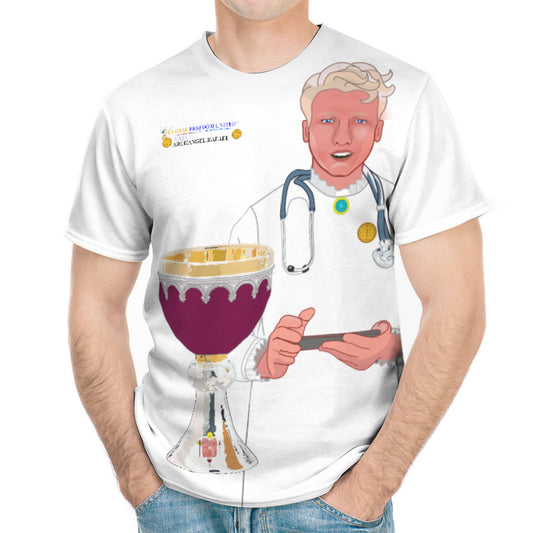 Men´s T-shirt GLOBAL FREEDOM UNITED© Archangel Rafael Pharmacy
