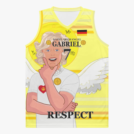 Basketball Jersey GLOBAL FREEDOM UNITED ARCHANGEL GABRIEL GERMANY 7