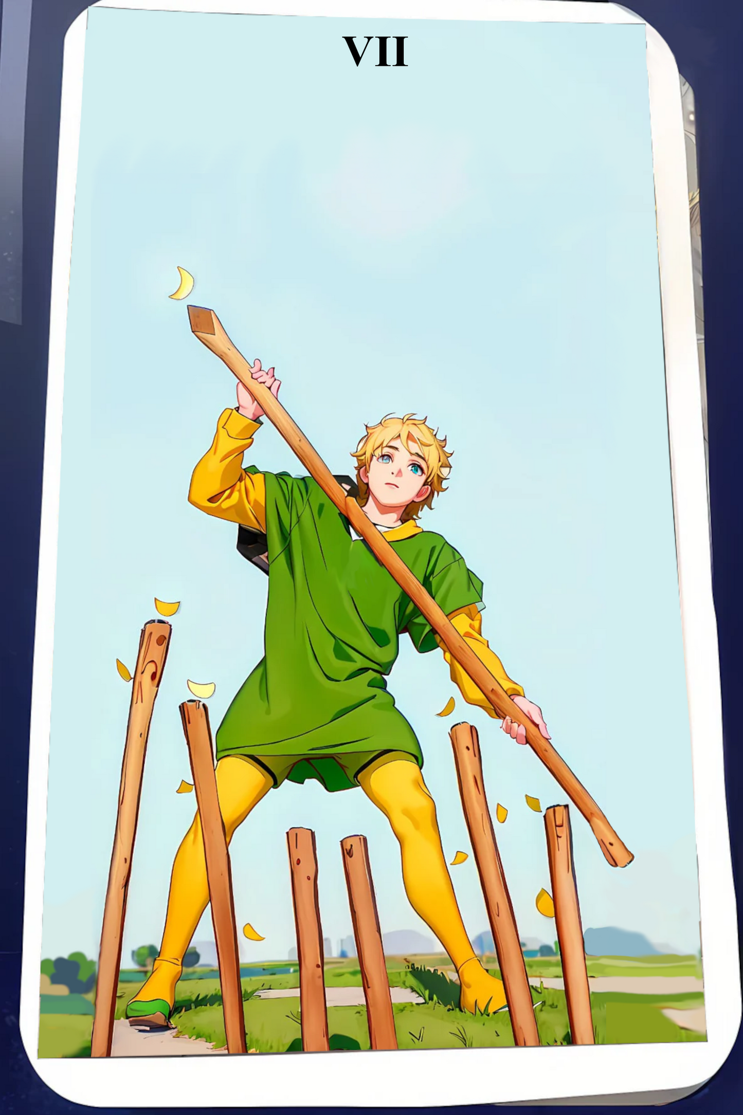 Kartendeck Tarot Anime Stäbe