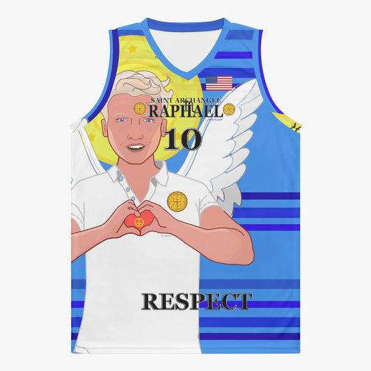 Basketball Jersey GLOBAL FREEDOM UNITED ARCHANGEL RAPHAEL USA 10