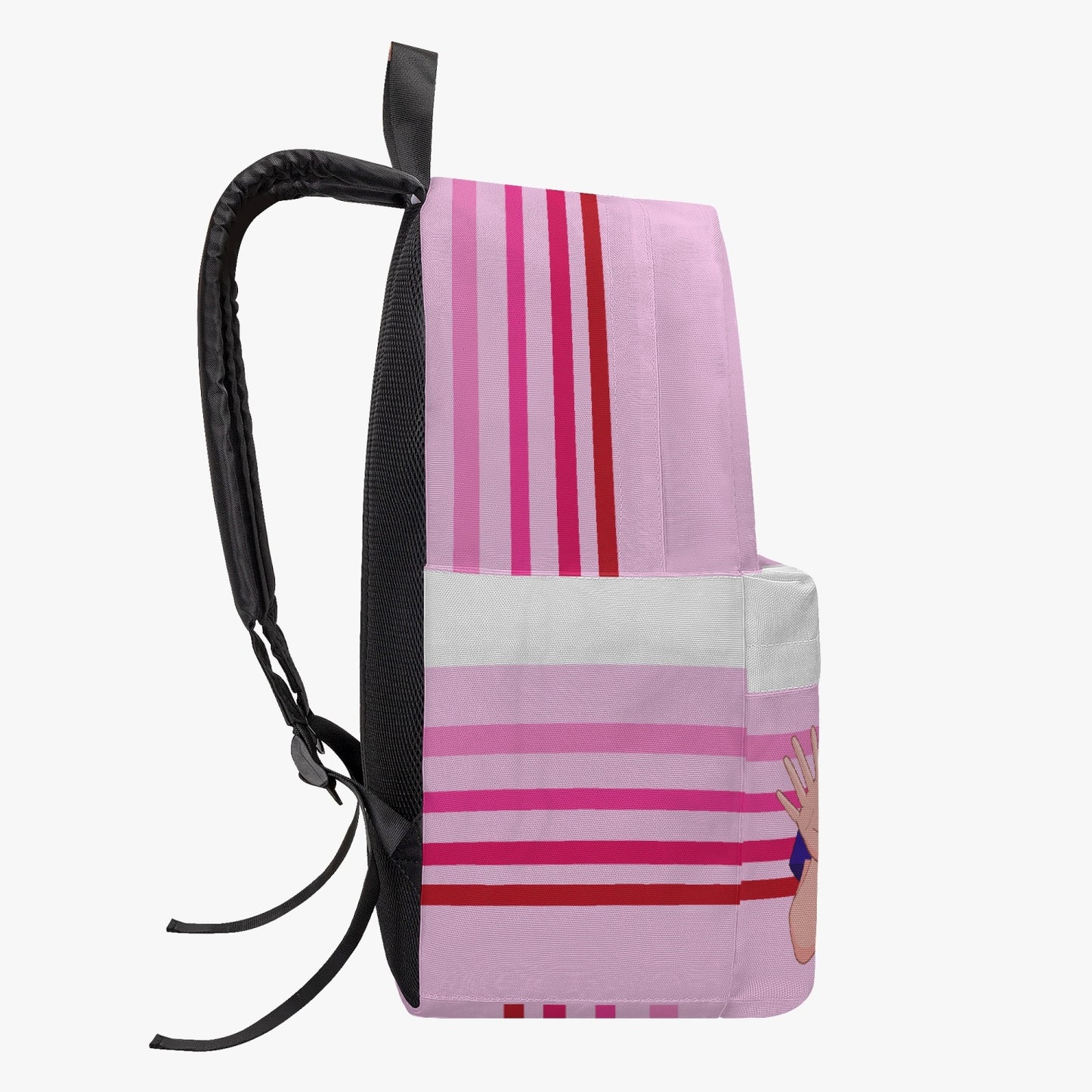 All-over-print Canvas Backpack GLOBAL FREEDOM UNITED COUPLE EDITION GERMANY V2 PINK2