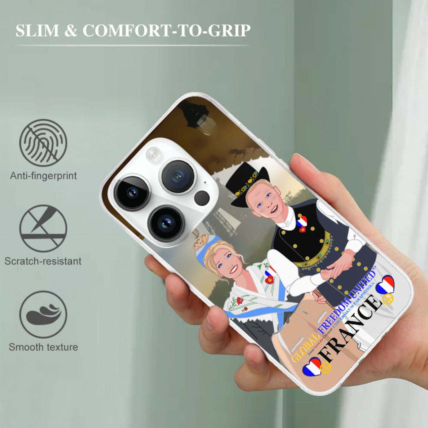 Phone Case GLOBAL FREEDOM UNITED© Couple French