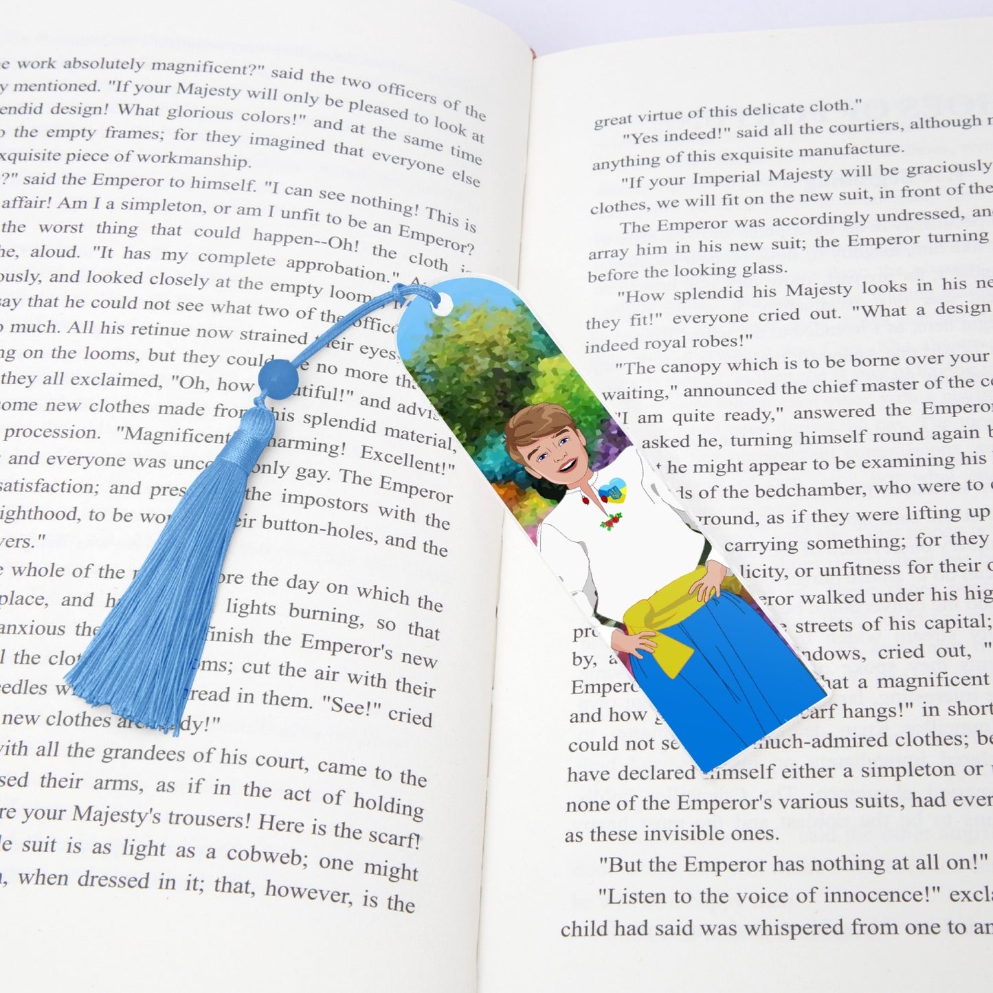 Acrylic Bookmark - Semicircle GLOBAL FREEDOM UNITED© UKRAIN BOY