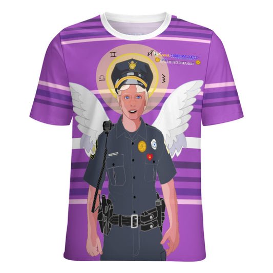 Women´s T-shirt  GLOBAL FREEDOM UNITED© Archangel Michael Serbia V4 Lilac