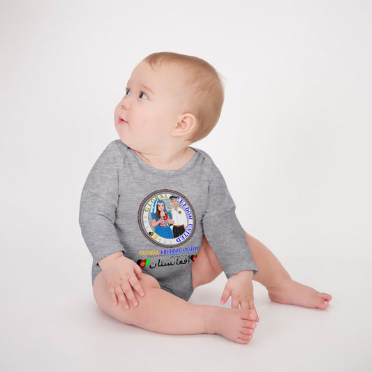 Baby Long-sleeve Bodysuit GLOBAL FREEDOM UNITED© Couple Afghanistan