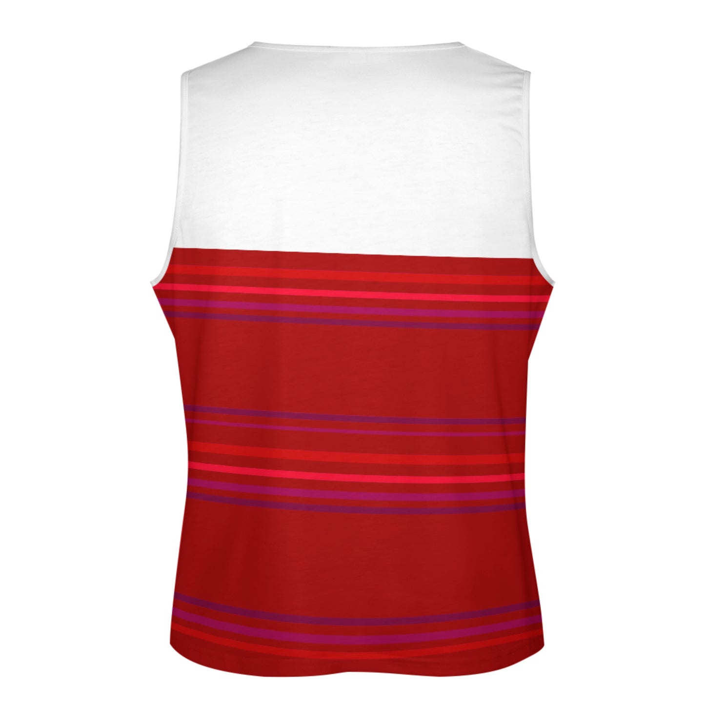 Bodybuilder Vest  GLOBAL FREEDOM UNITED© Archangel Michael As Policemen Red