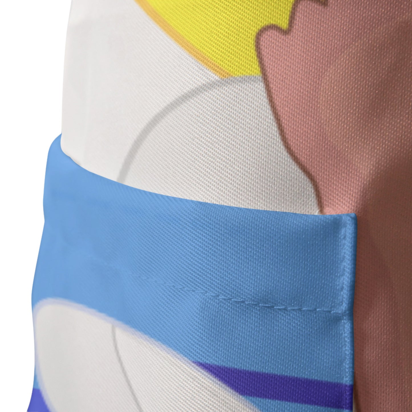 Apron GLOBAL FREEDOM UNITED© Archangel Gabriel Serbia Deep Blue