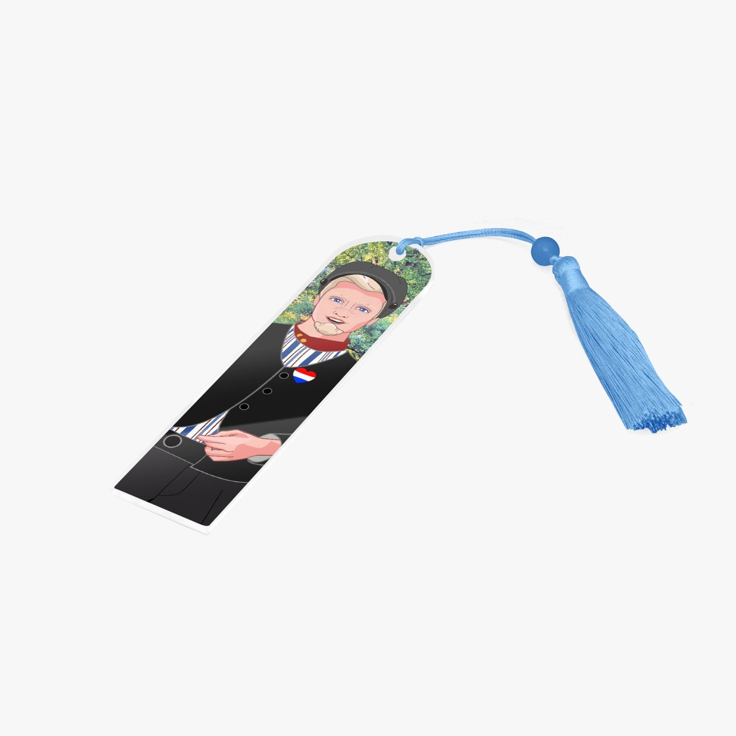 Acrylic Bookmark - Semicircle GLOBAL FREEDOM UNITED© NETHERLAND BOY