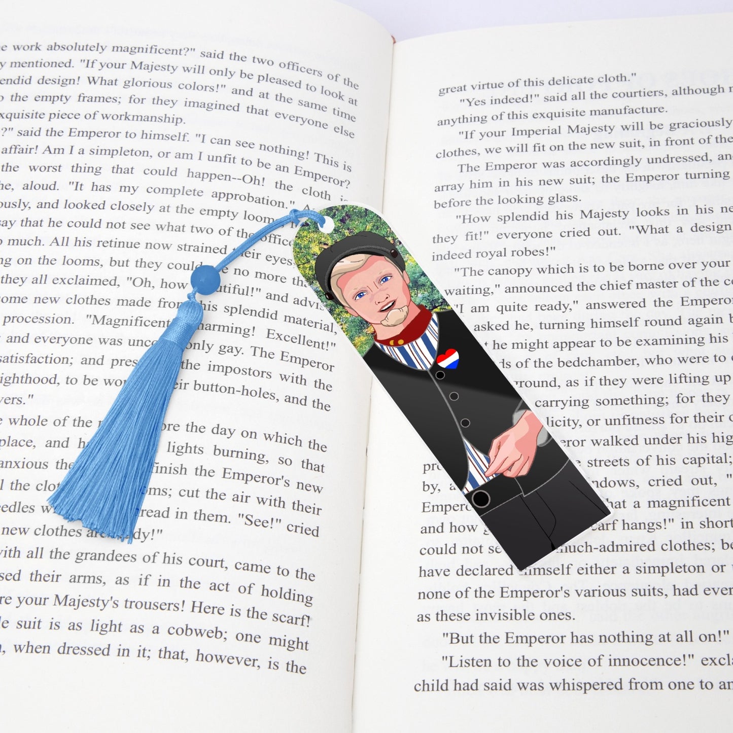 Acrylic Bookmark - Semicircle GLOBAL FREEDOM UNITED© NETHERLAND BOY