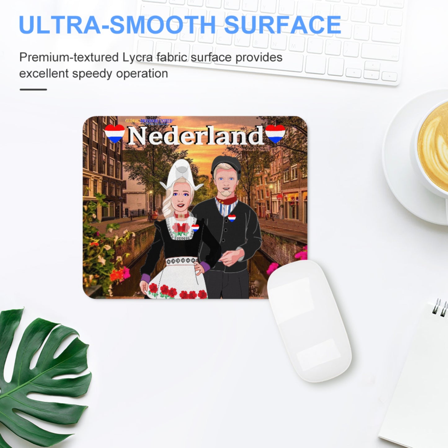 Mouse Pad GLOBAL FREEDOM UNITED© Couple Nederland