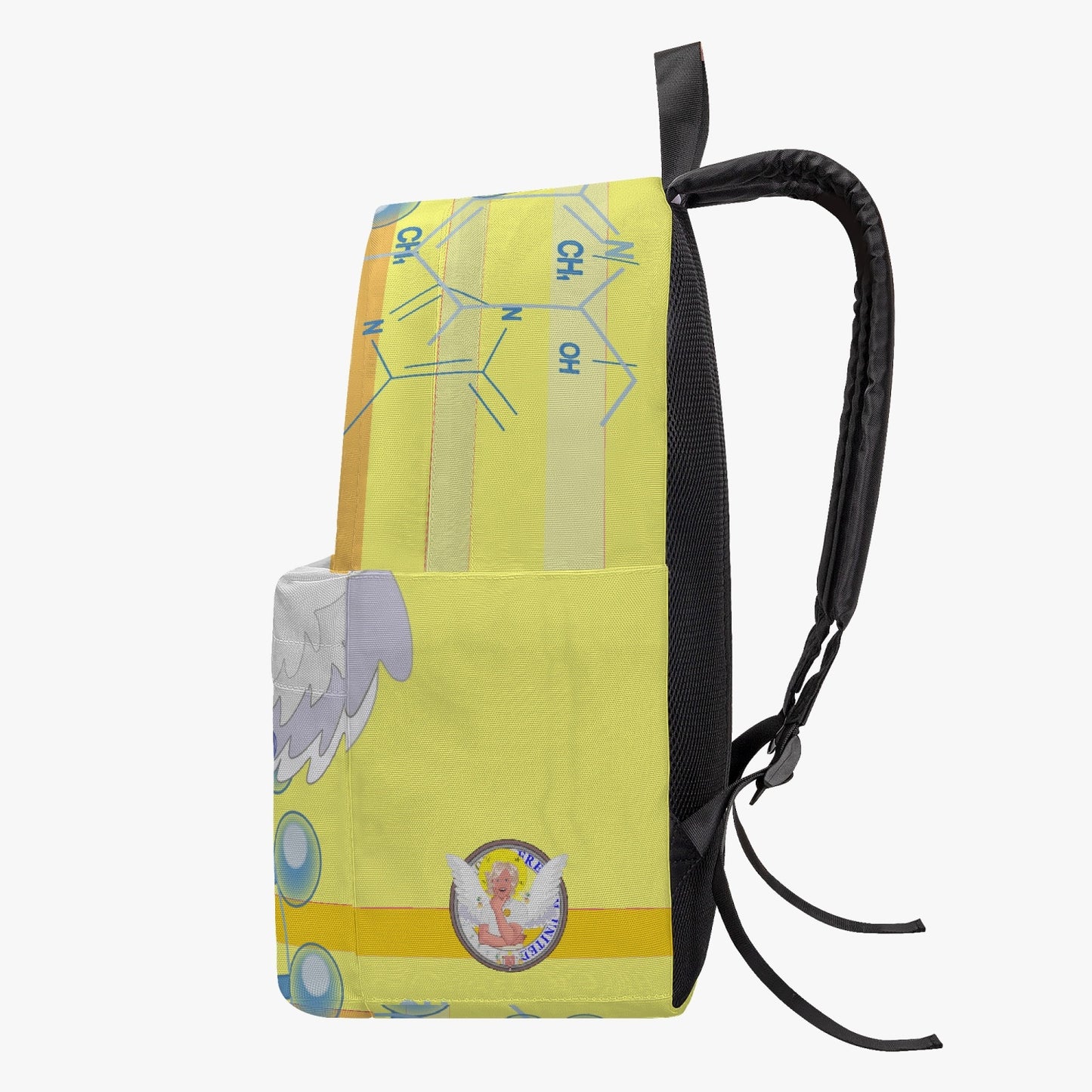 GLOBAL FREEDOM UNITED© Archangel Gabriel Yellow - All-over-print Canvas Backpack