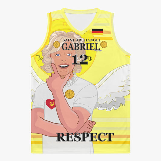 Basketball Jersey GLOBAL FREEDOM UNITED ARCHANGEL GABRIEL GERMANY 12