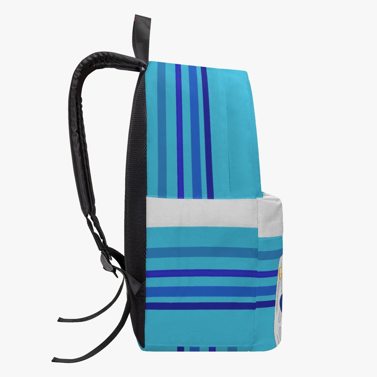 GLOBAL FREEDOM UNITED MEN ROMANIA & GERMANY OLD PEACE BLUE All-over-print Canvas Backpack