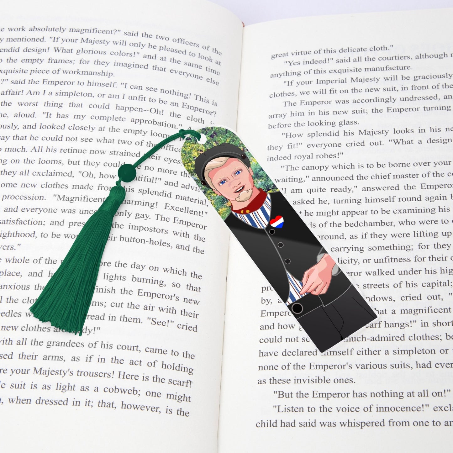Acrylic Bookmark - Semicircle GLOBAL FREEDOM UNITED© NETHERLAND BOY