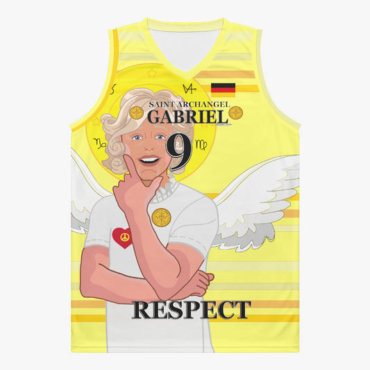 Basketball Jersey GLOBAL FREEDOM UNITED ARCHANGEL GABRIEL GERMANY 9