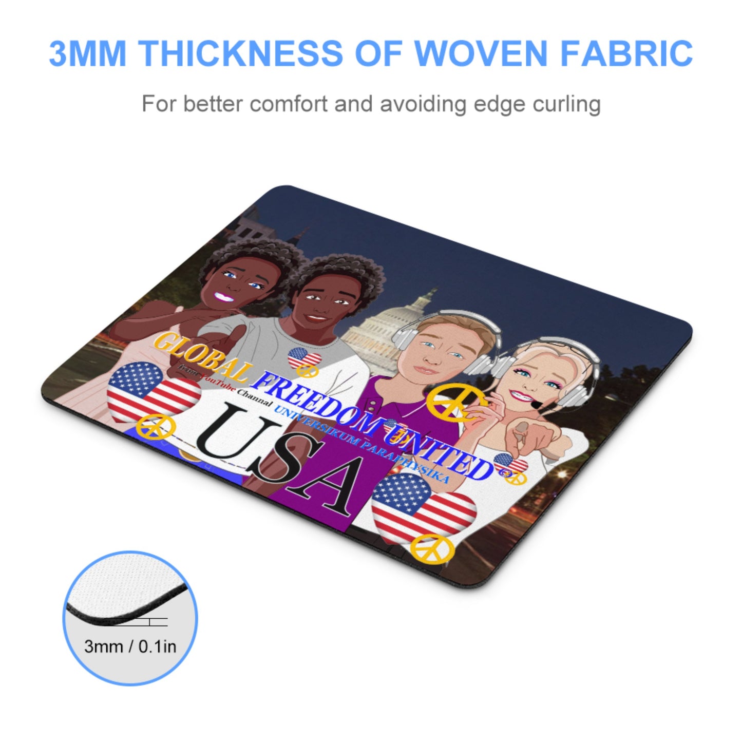 Mouse Ped GLOBAL FREEDOM UNITED© Couple USA