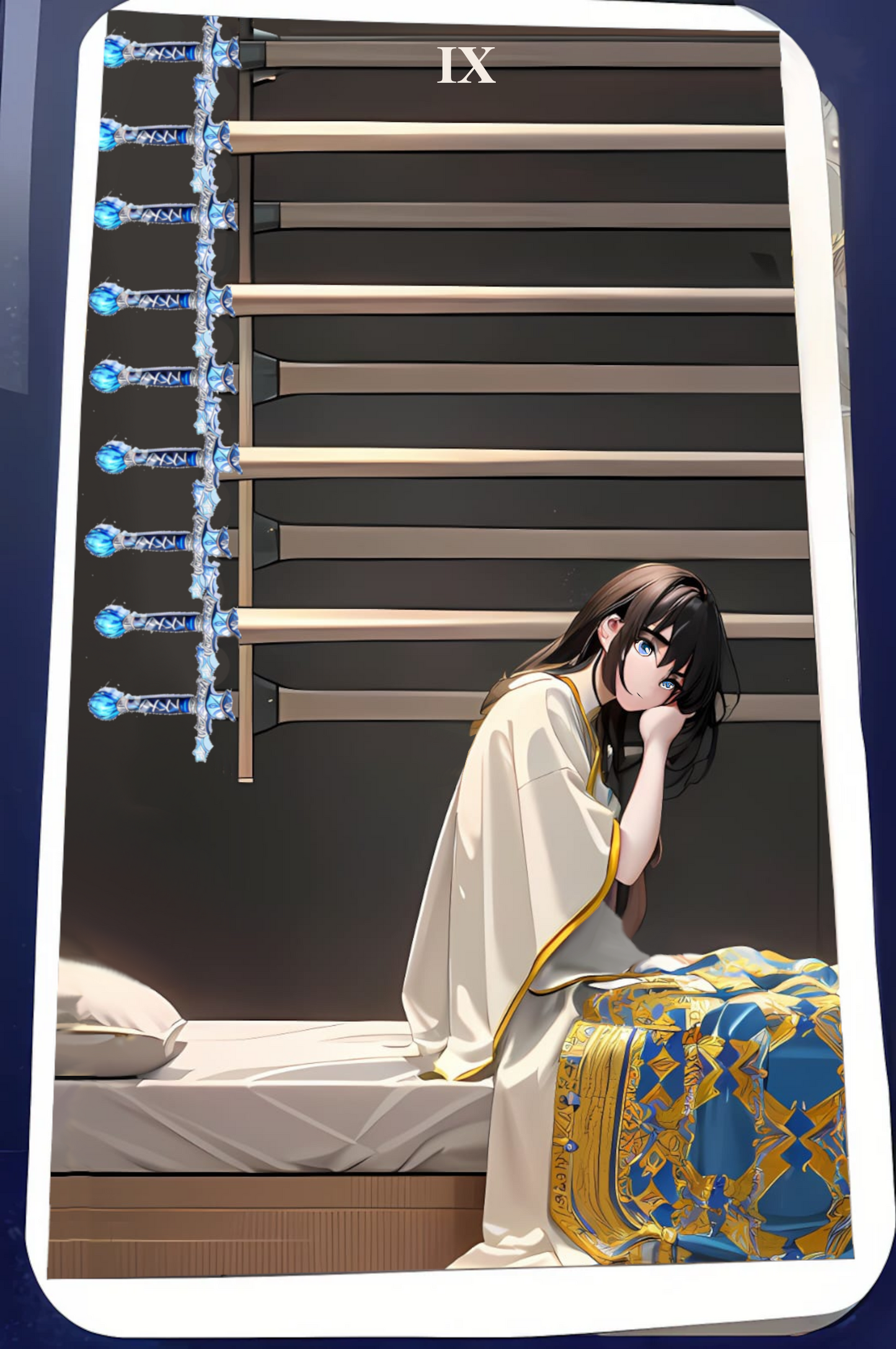 Kartendeck Tarot Anime Schwerter