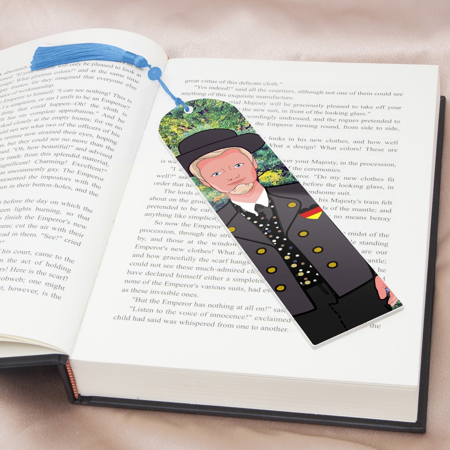 Acrylic Bookmark - Semicircle GLOBAL FREEDOM UNITED© GERMAN BOY