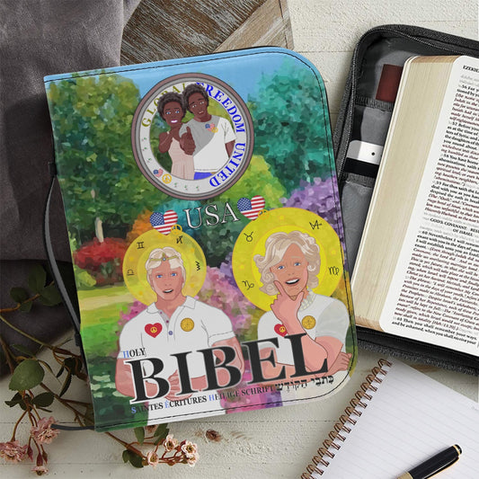 Bible Cover GLOBAL FREEDOM UNITED© Couple USA Afro American